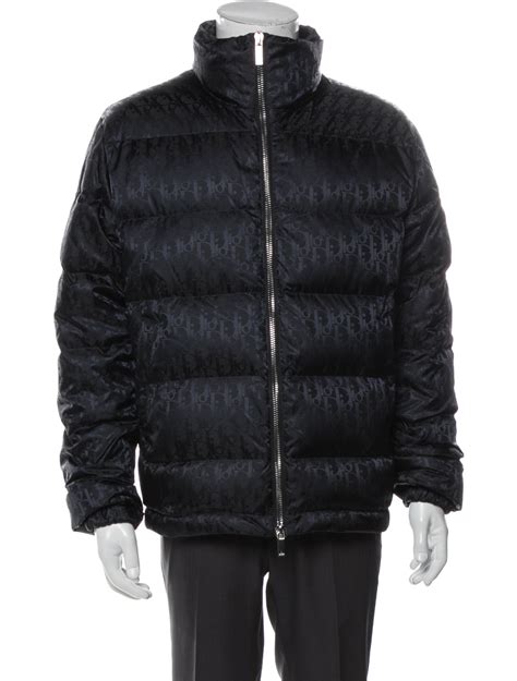 dior men puffer jacket|dior oblique puffer jacket.